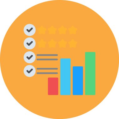 Müşteri geribildirim vektörü simgesi