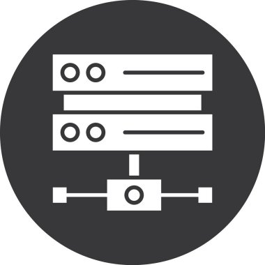 sunucu vektör simgesi