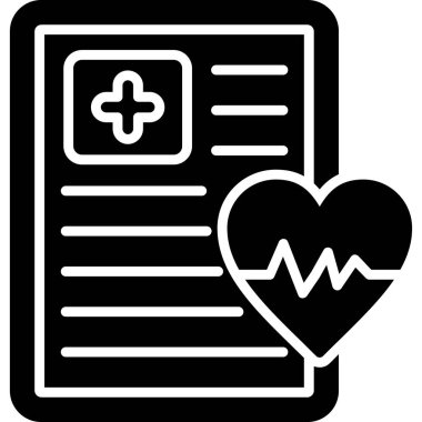 kalp panosu simgesi, vektör tasarımı