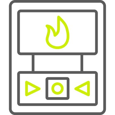 izleyici simgesi, vektör illüstrasyonu