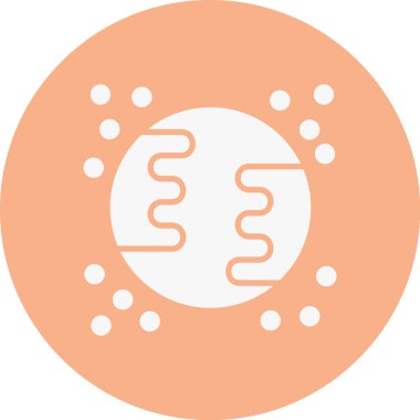 dna. Web simgesi basit illüstrasyon