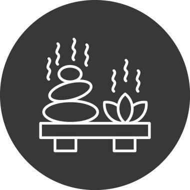 Spa simge vektör çizim