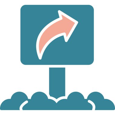 ok simgesi tasarımı, sembol vektör illüstrasyon grafiği