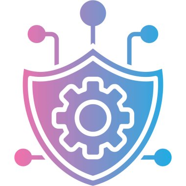 Modern bir simgenin vektör illüstrasyonu