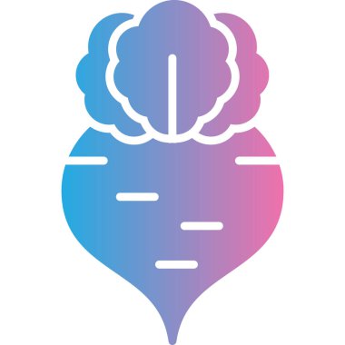 beyin ampulü web simgesi basit bir illüstrasyon