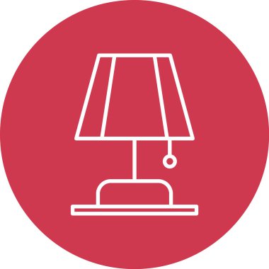 Lamba simgesinin vektör illüstrasyonu