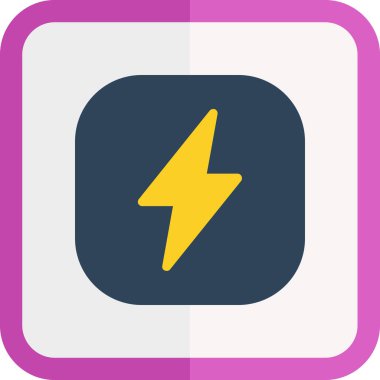 Pil. Web simgesi basit illüstrasyon