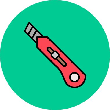 Termometre. Web simgesi basit illüstrasyon