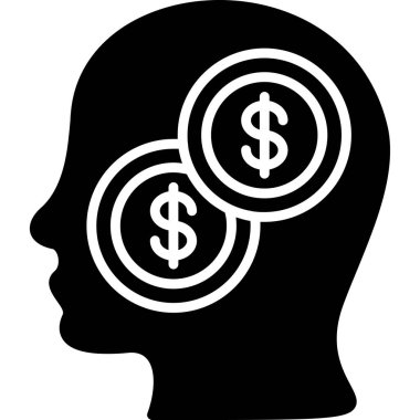 Dolar simgesi vektör illüstrasyonu