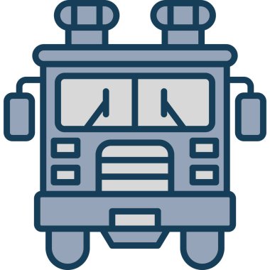 Robot simgesinin vektör illüstrasyonu