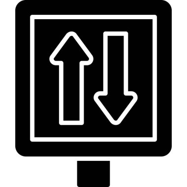 ok simgesi vektör illüstrasyonu