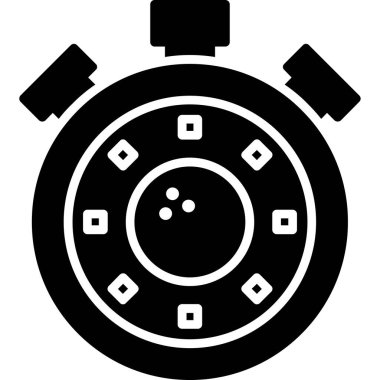 Pusula. Web simgesi basit illüstrasyon