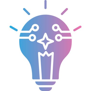 Yaratıcı bir fikir. Basit illüstrasyon