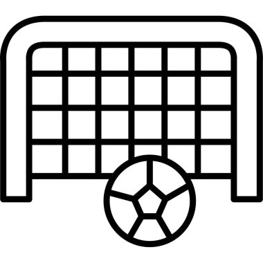 Gol! Web simgesi basit illüstrasyon