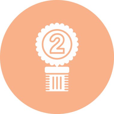 Moda biçimi izole edilmiş arkaplanda ampul simgesi