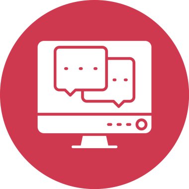 vektör izleyici simgesi illüstrasyonu