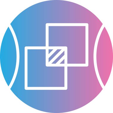 Modern simgenin vektör illüstrasyonu