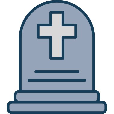 Tabut. Web simgesi basit illüstrasyon