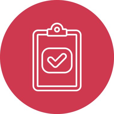 İşaretleme simgesinin vektör illüstrasyonu