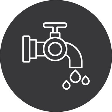 Modern simgenin vektör illüstrasyonu