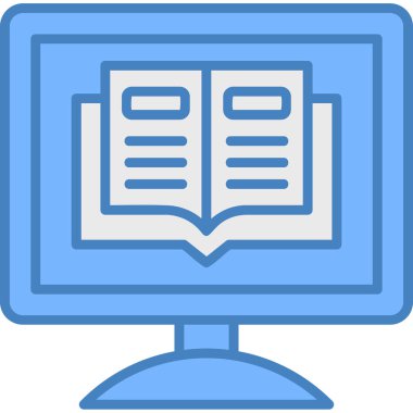 kitap öğrenme simgesi - özet biçimi