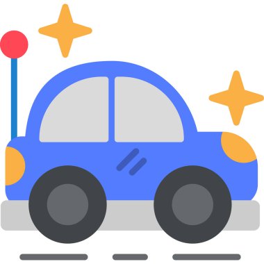 Taksi araba vektör çizim