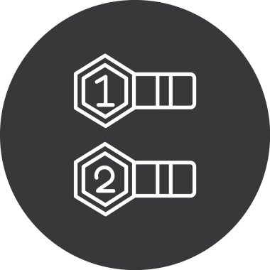 seo modern simgesinin vektör illüstrasyonu