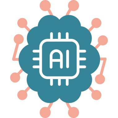 devre kartı simgesi vektör illüstrasyonu