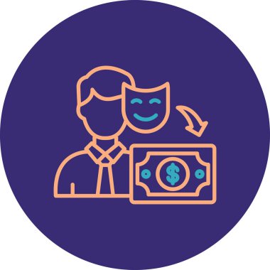 Video Kamera Basit Simge, Vektör İllüstrasyonu