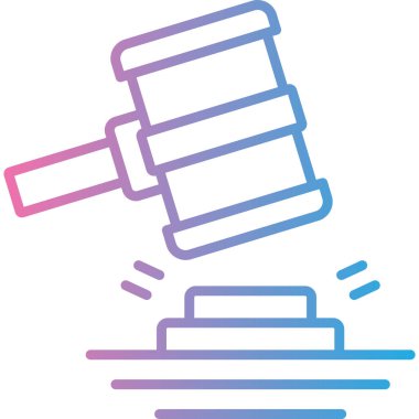 Adalet hukuku simgesi - taslak biçimi