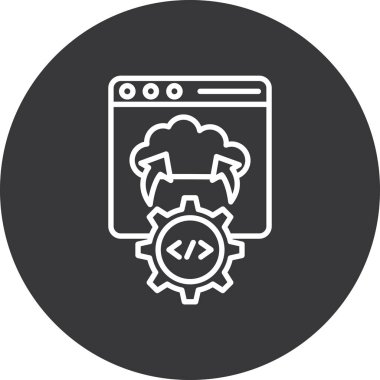 Web tasarımı ve mobil geliştirme düz tasarım simgeleri