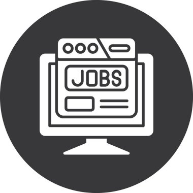 seo modern simgesinin vektör illüstrasyonu