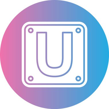 mıknatıs simgesi vektör çizimi