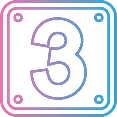 iki numaralı simge tasarımı şablon çizimi