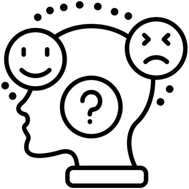 soru ve yardım, vektör illüstrasyonu