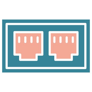 seo modern simgesinin vektör illüstrasyonu