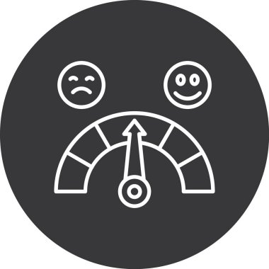 Modern oto tamir simgesinin vektör illüstrasyonu