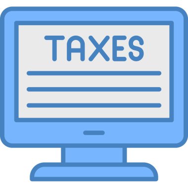 Moda tarzı izole edilmiş arkaplan vergisi simgesi