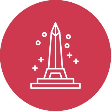 Modern simgenin vektör illüstrasyonu