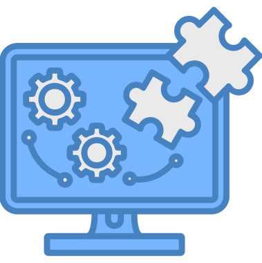 Web tasarım geliştirme simgesi