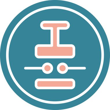 seo modern simgesinin vektör illüstrasyonu