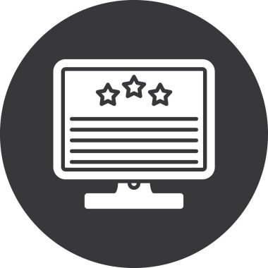 vektör seo simgesi, trend görünüm tasarımı