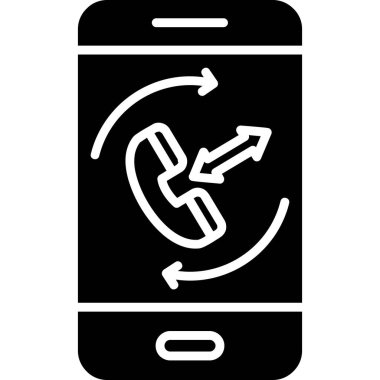 mobil simge vektör illüstrasyonu