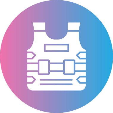 Gaz tankı simgesinin vektör illüstrasyonu