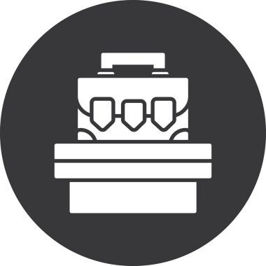 Bir b simgesinin vektör illüstrasyonu