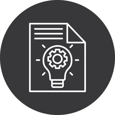 Veri Depolama simgesi, vektör illüstrasyonu