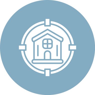 kilise simgesi vektör illüstrasyonu