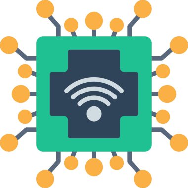 Ağ renkli vektör simgesi