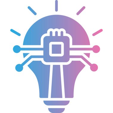 ampul simgesi vektör illüstrasyonu