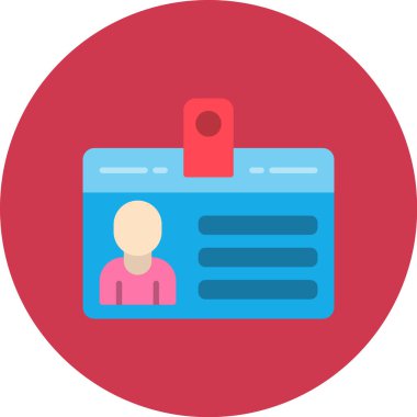 kart simge vektör çizim